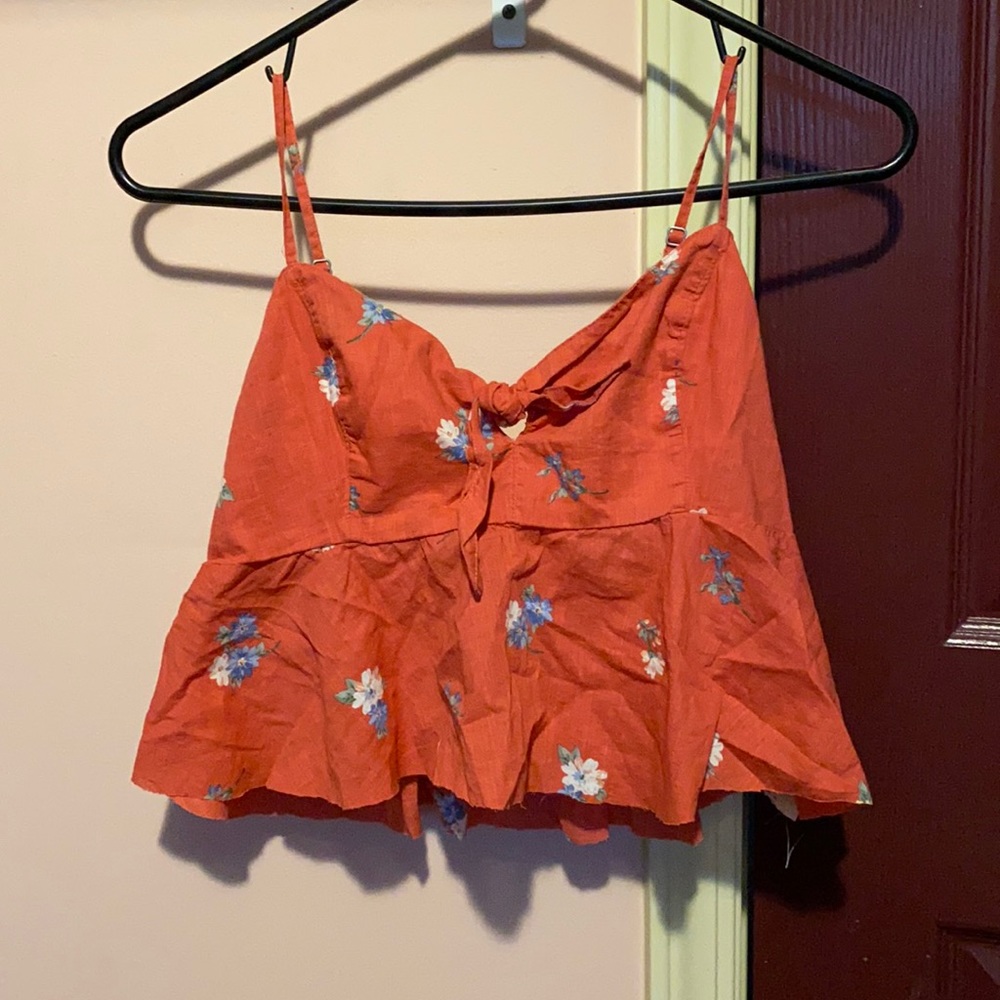 Floral top from Abercrombie&Fitch, medium